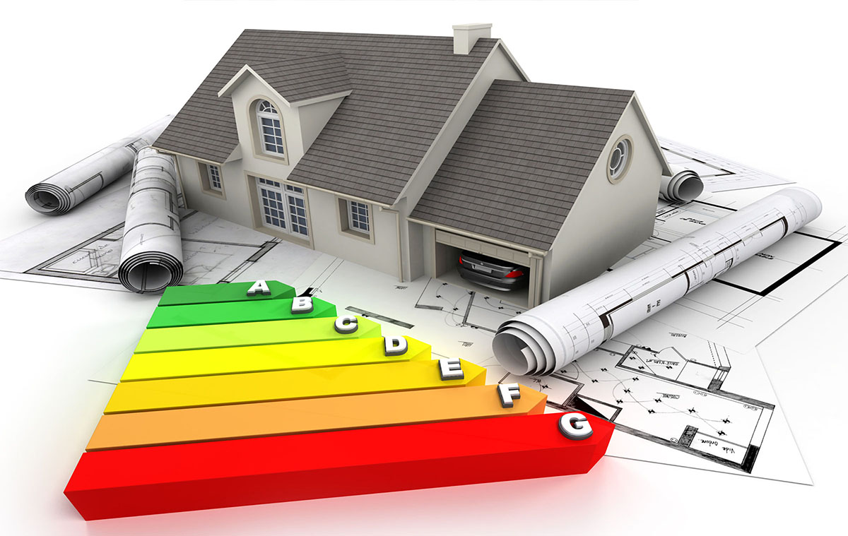 Studio tecnico su planimetrie per la riqualificazione e il calcolo della classe energetica dell'immobile